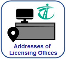 Addresses of Licensing Offices